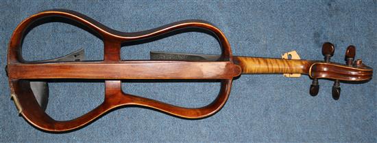 A mute violin, 24in.